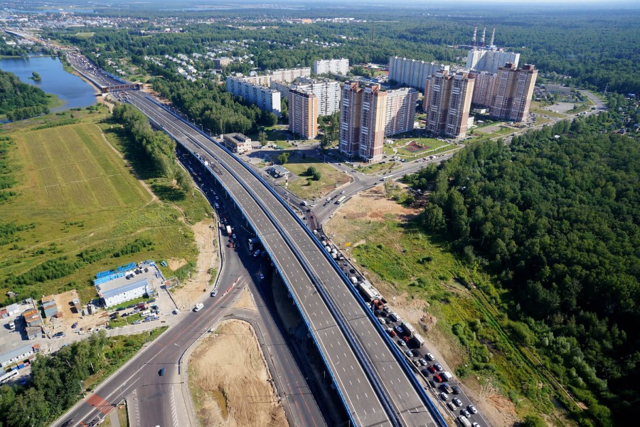 Развязки на Дмитровском шоссе