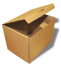самосборная упаковочная коробка с откидной крышкой