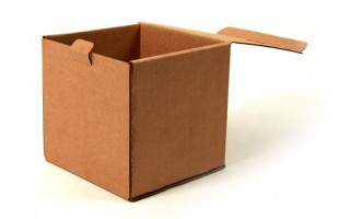 самосборная коробка из трехслойного гофрокартона
